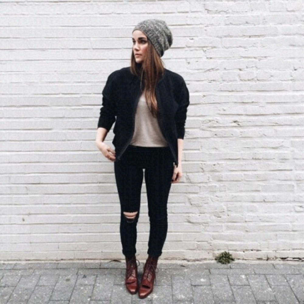 Madewell "Everywhere Black Double Zip Oversized Jacket"